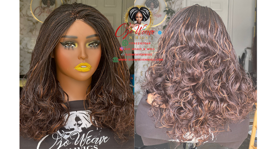 Ruby Unit with Color 33 Mix 13x6 Lace Wig Ready to Ship