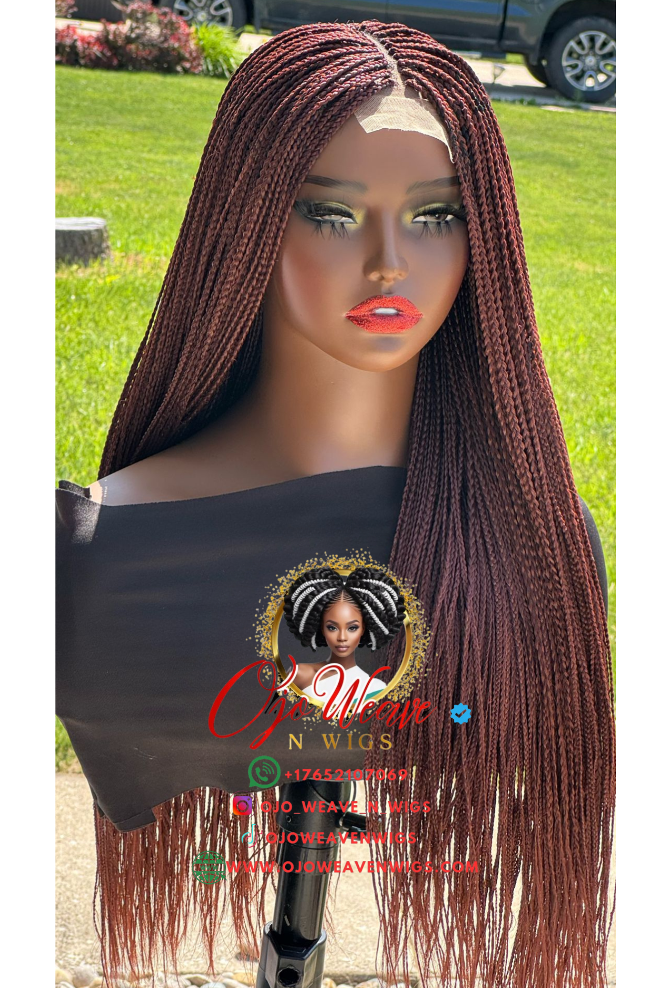 Zibi Unit Wig with 24 Inches Ready to Ship