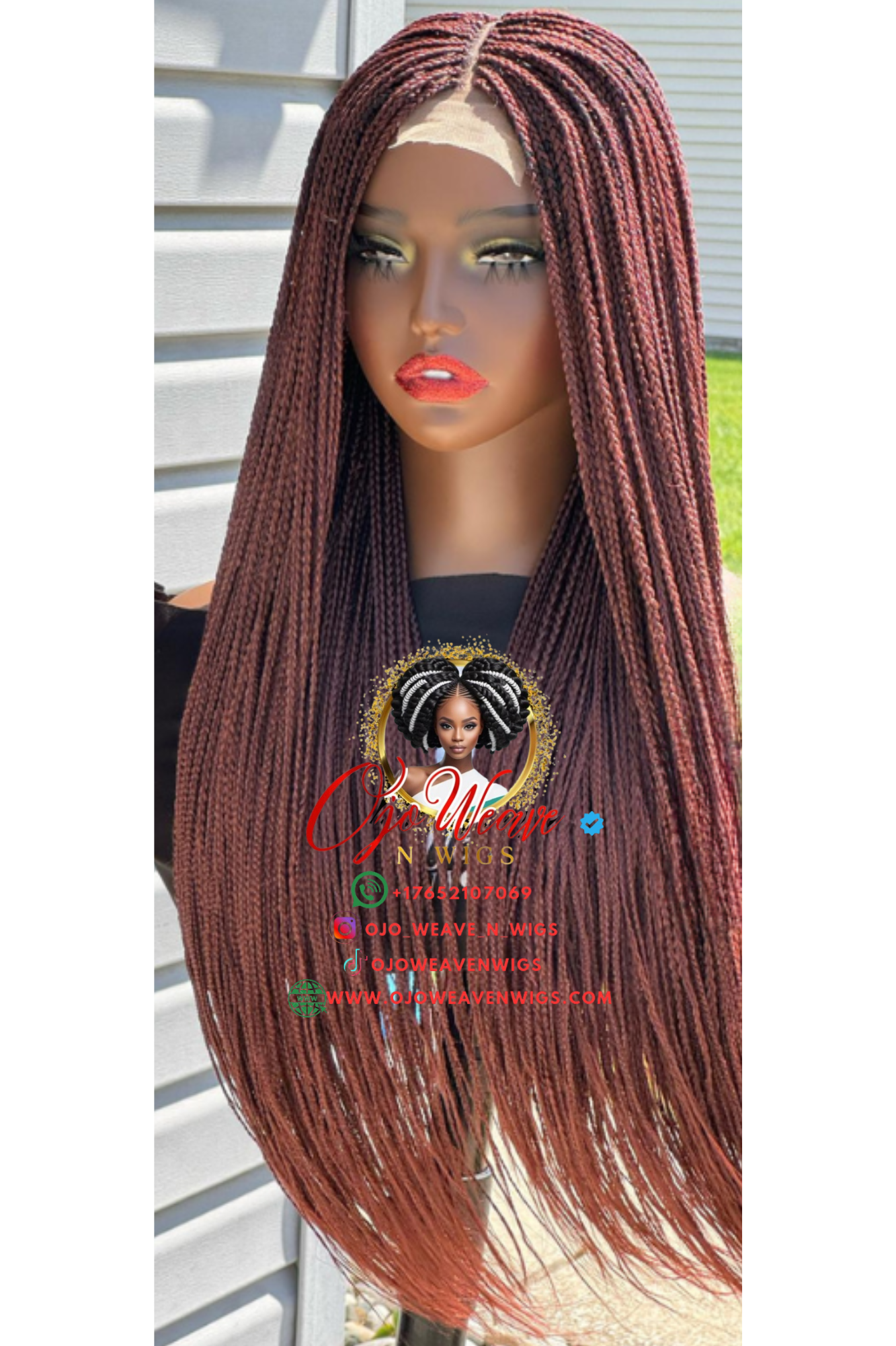 Zibi Unit Wig with 24 Inches Ready to Ship