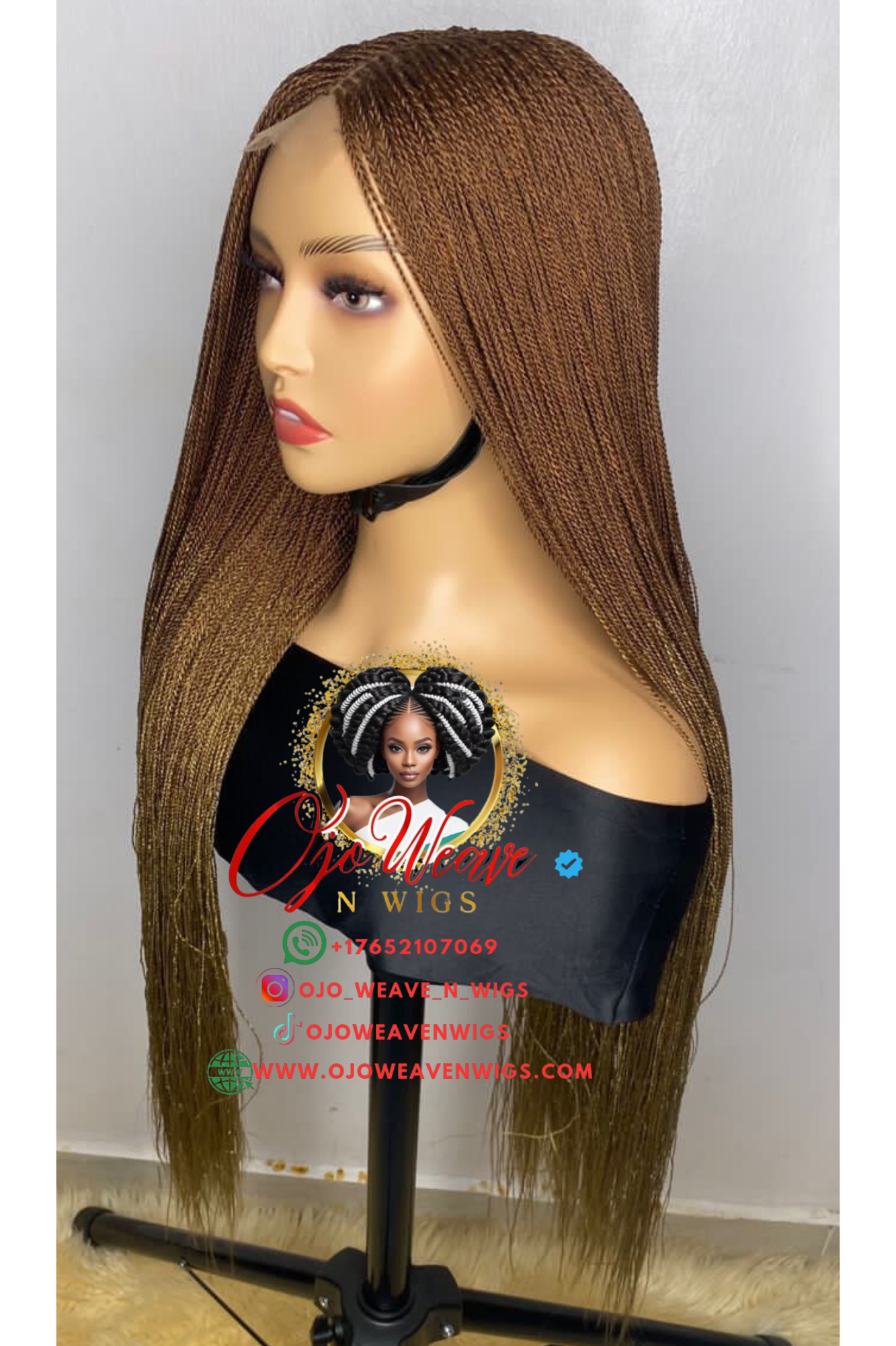 Shade Unit with Frontal Wig Made to Order