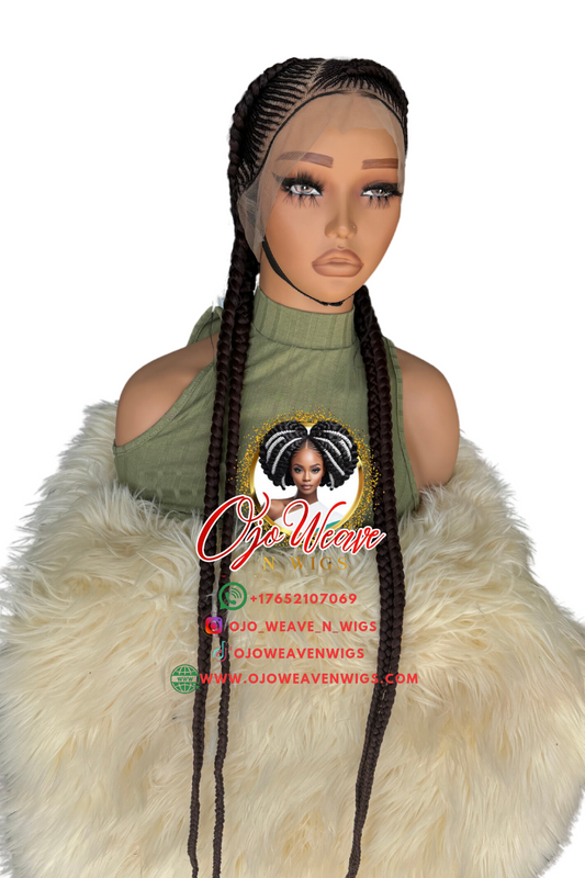 Fiona Unit with Full Lace Braid Wig Pre Order