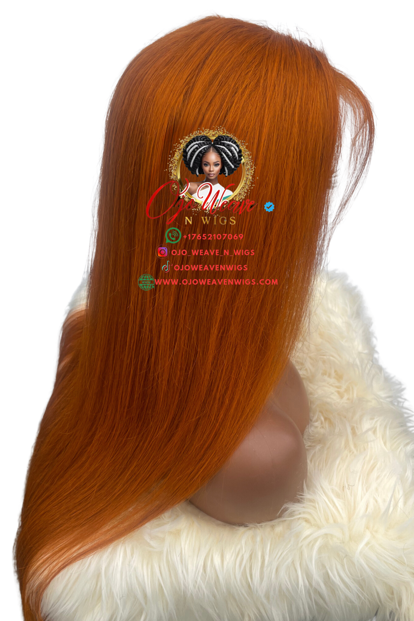 Ginger Color (Human Hair Wig)