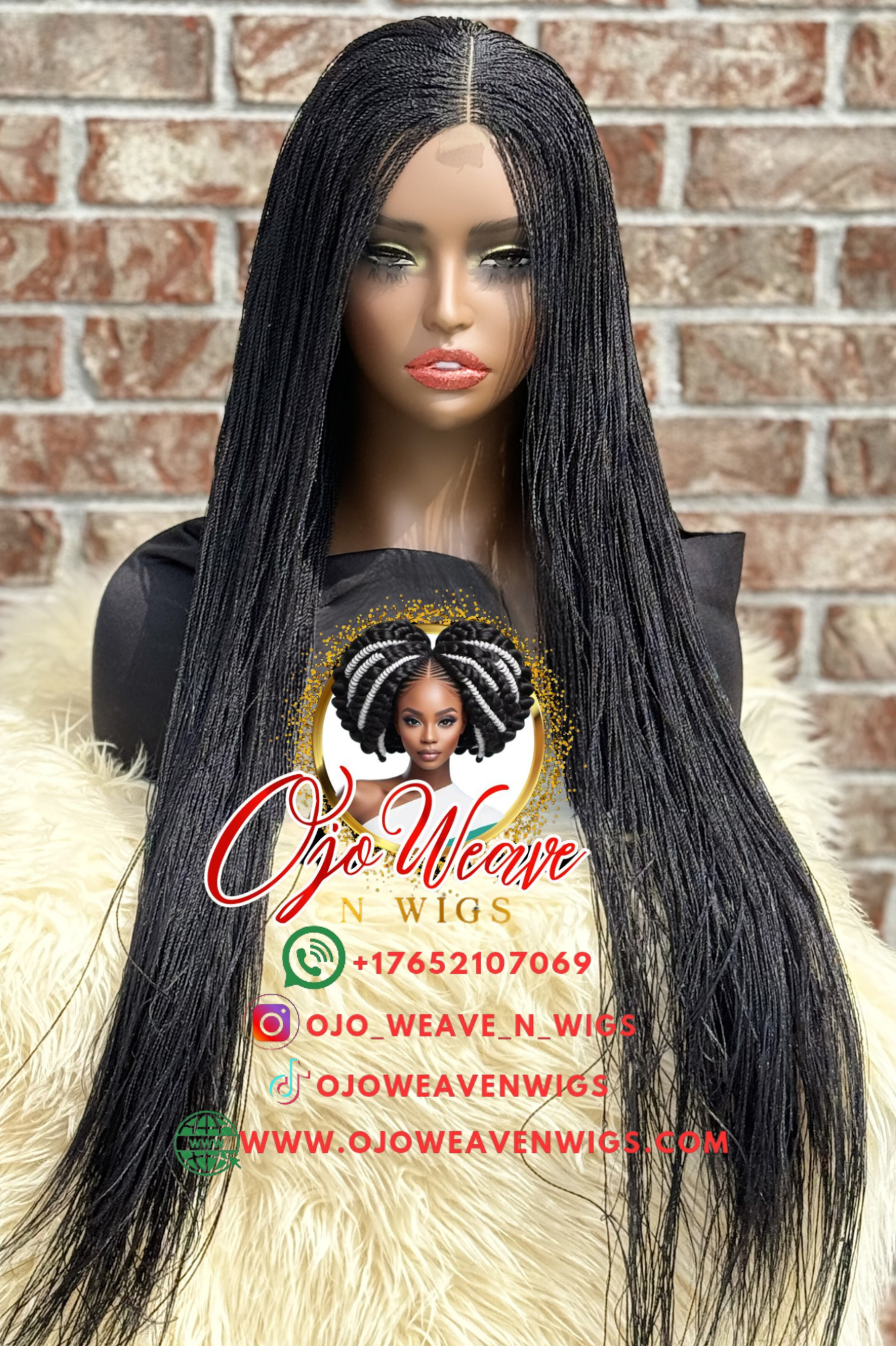 Esther Unit Color 1B with Glueless Wig Ready to Ship