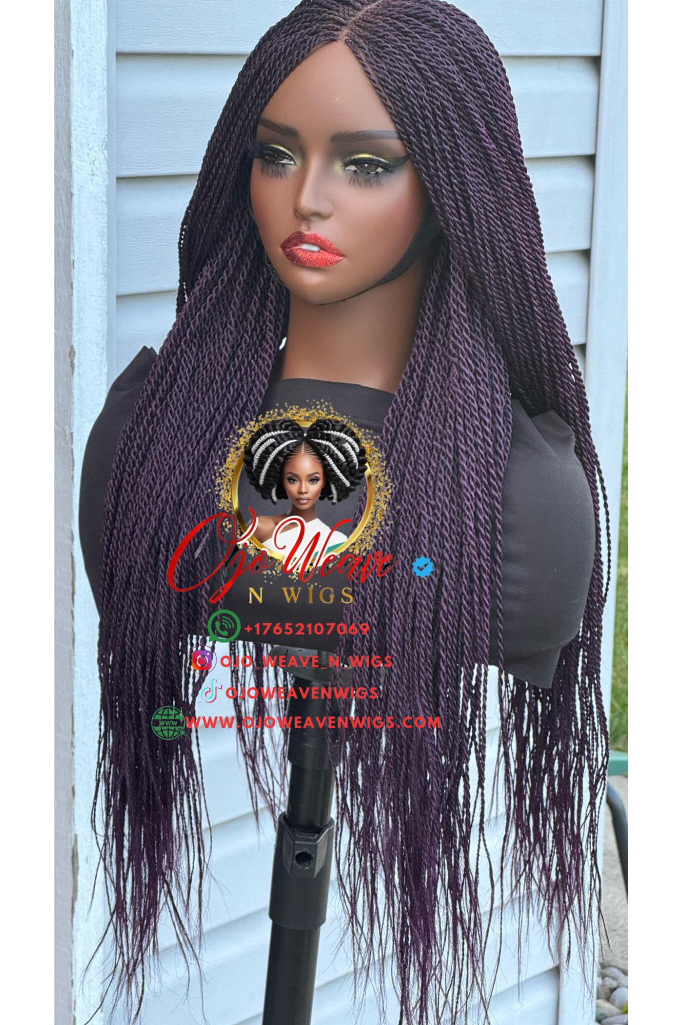 Luna Unit with 26/28 inches long closure wig Ready to Ship