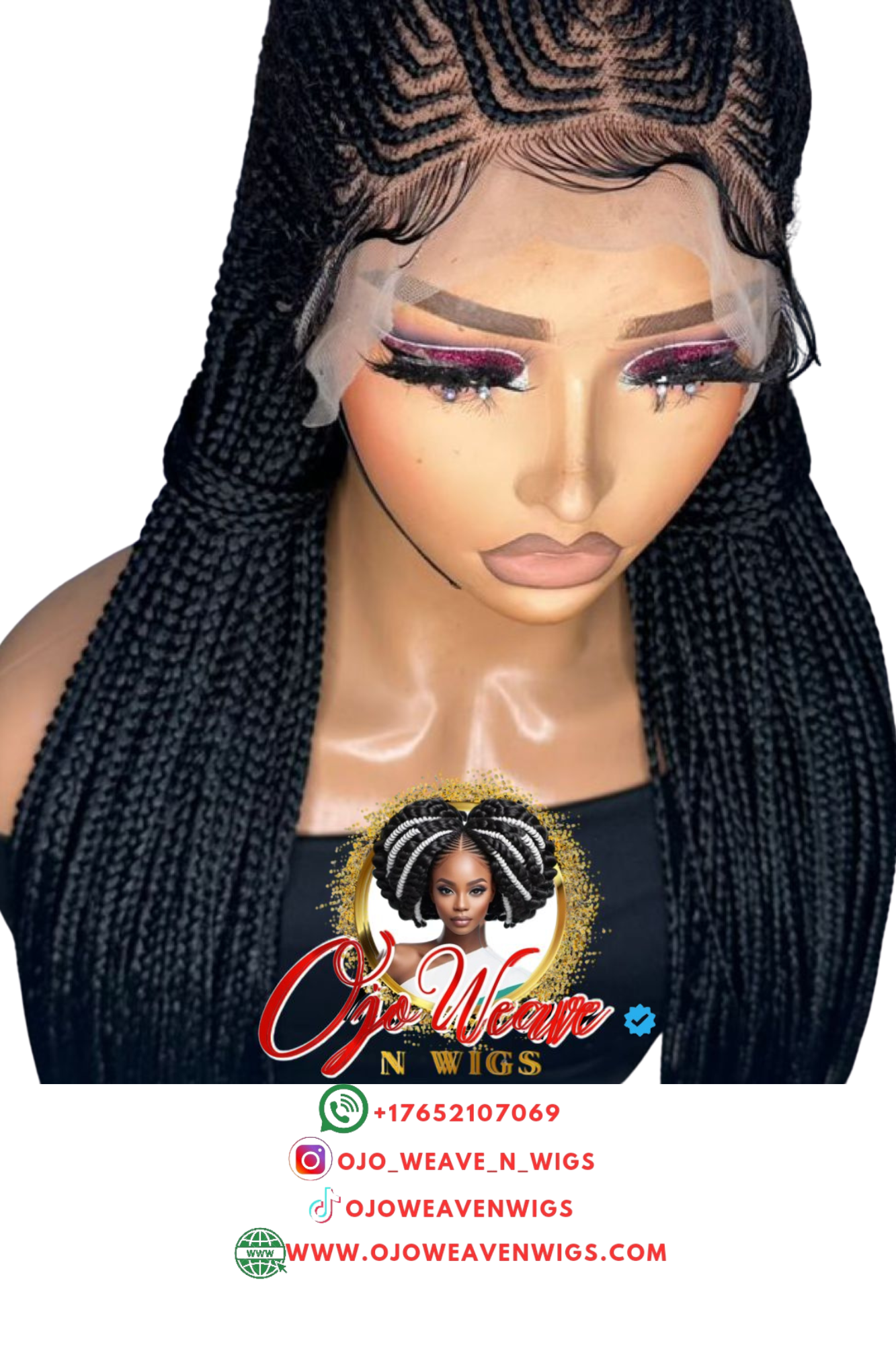 Black Lade Unit Wig Ready to Ship