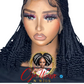 Helen Unit Full Lace Braided Cornrow Wig Pre Order