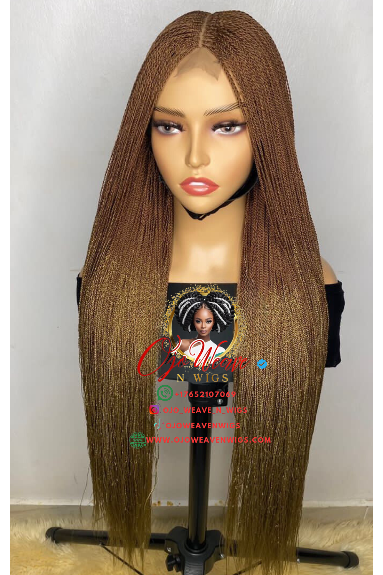 Shade Unit with Frontal Wig Made to Order