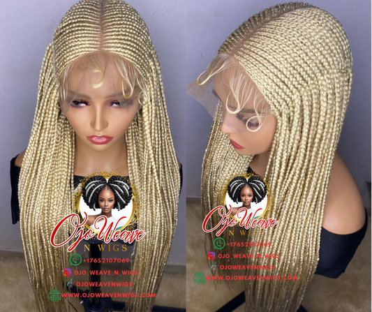 Lara Closure Cornrow 7x7 Made to Order