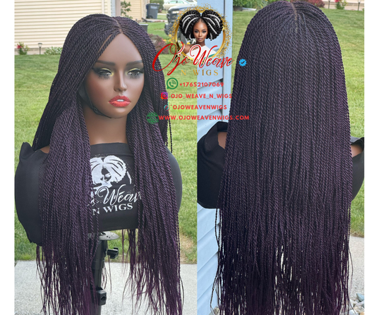 Luna Unit with 26/28 inches long closure wig Ready to Ship