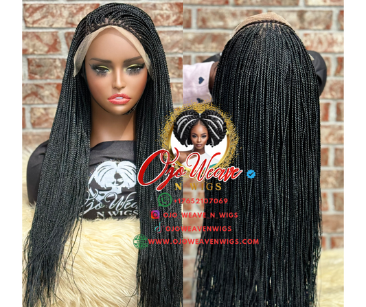 Sara Unit with Frontal Wig Black Ready to Ship