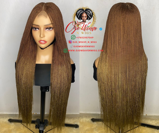 Shade Unit with Frontal Wig Made to Order