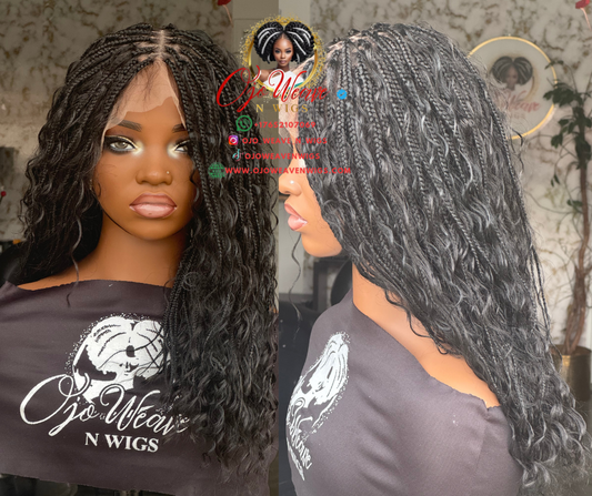 Cathy Full Lace Wig Black Ready to Ship