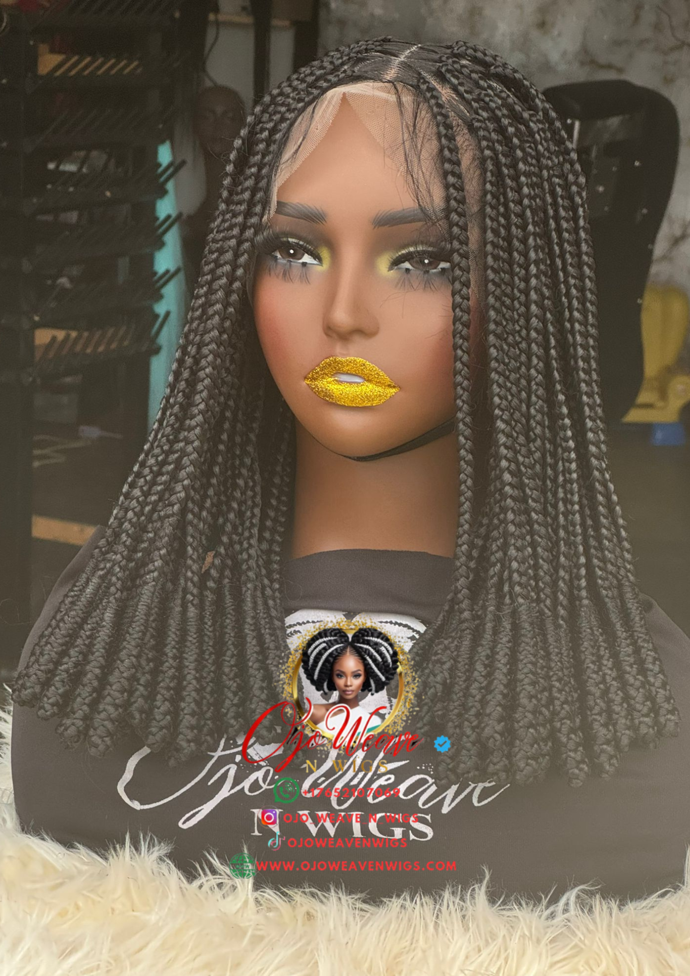 Chocolate Unit Full Wig Color 27 Ready to Ship