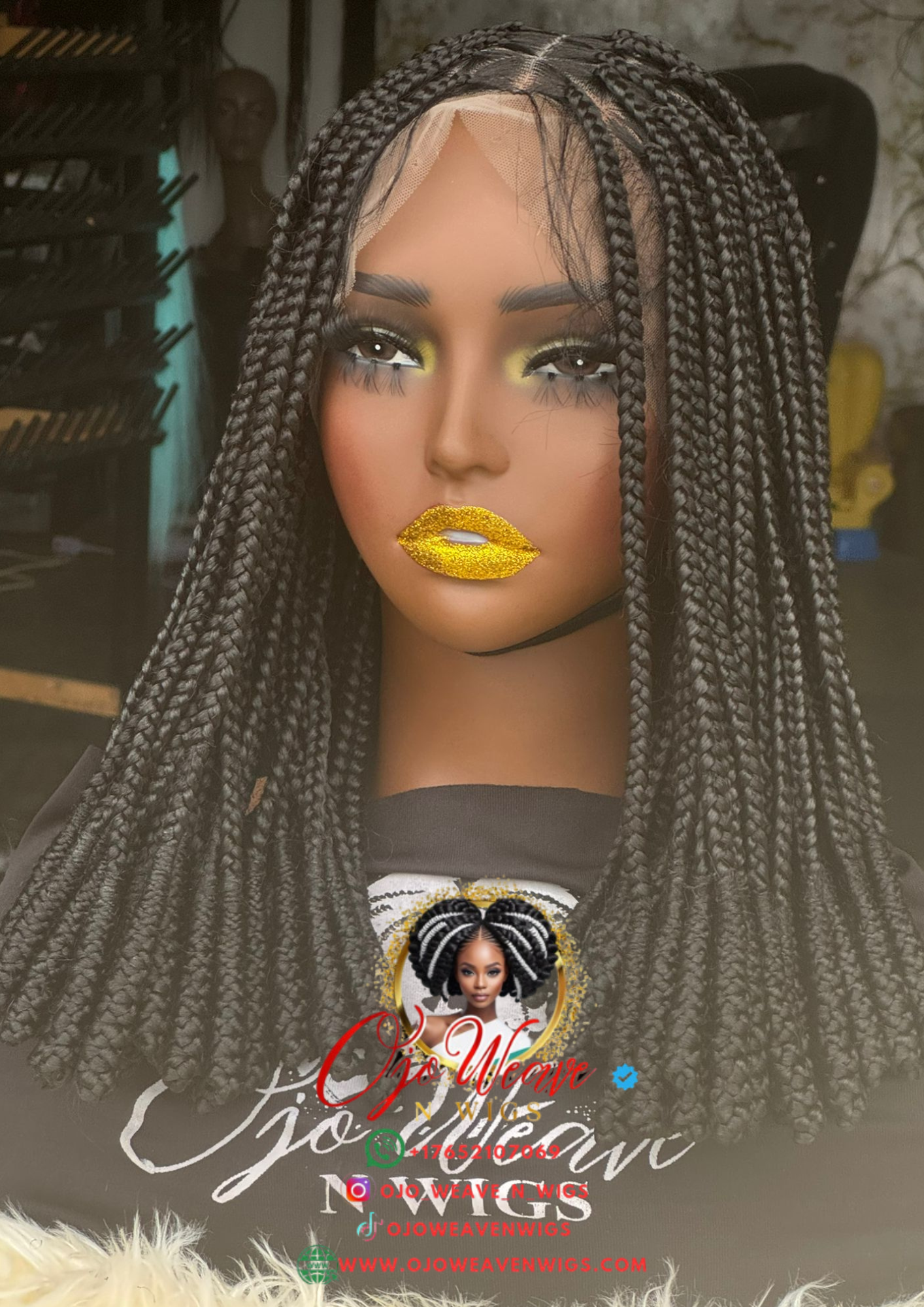 Chocolate Unit Full Wig Color 27 Ready to Ship