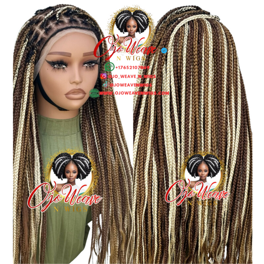 Alexa Unit with Cornrow Knotless Braid Pre Order